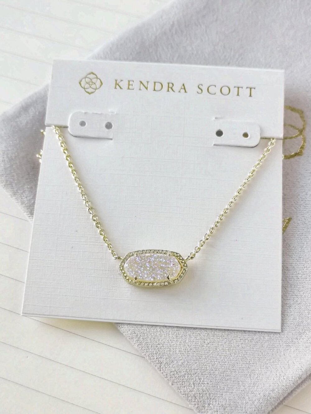 Kendra Scott - Elisa Gold Drusy Necklace